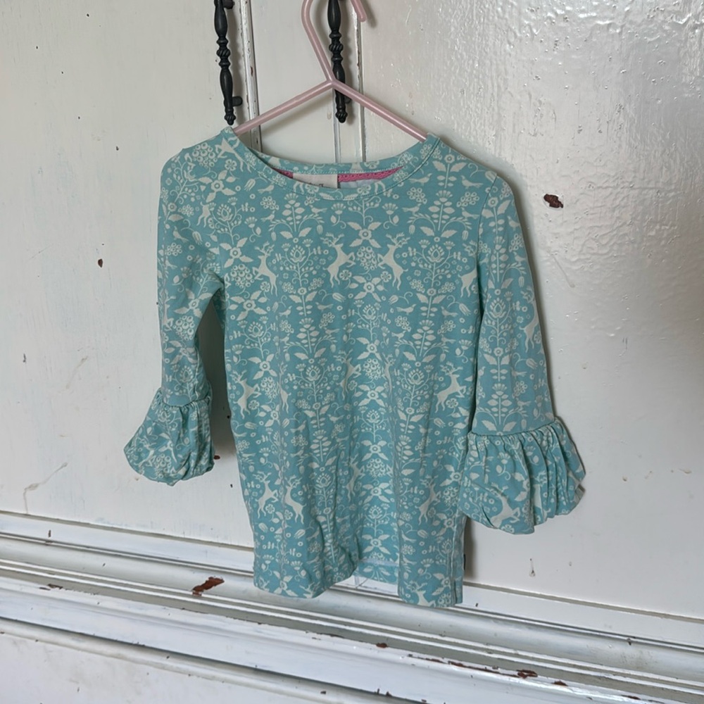 Matilda Jane long sleeve ruffle shirt